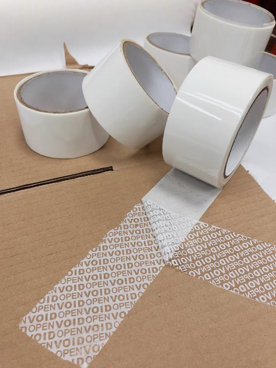 VOID tamper evident tape for ecommerce